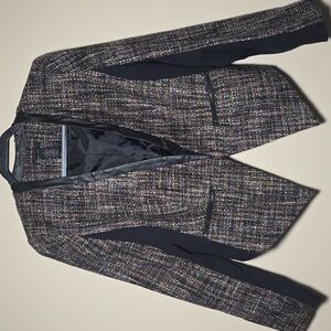 Lane Bryant Multicolor Tweed Blazer